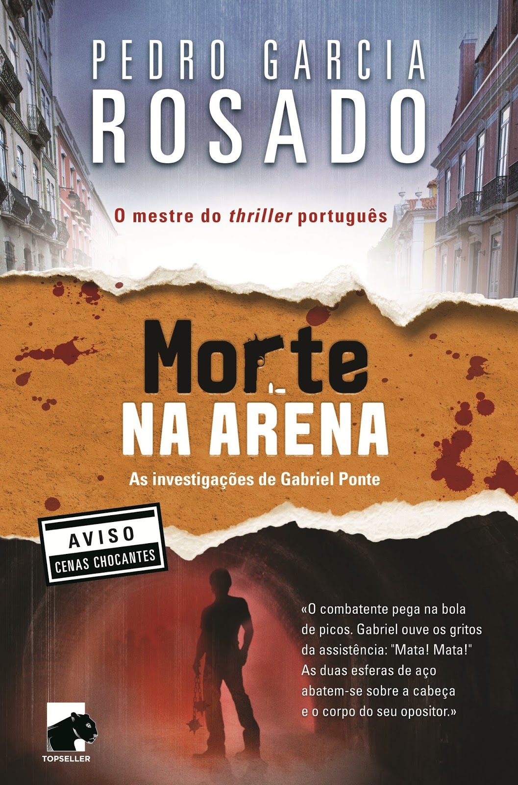Refúgio dos Livros Topseller "Morte na Arena" O novo thriller de