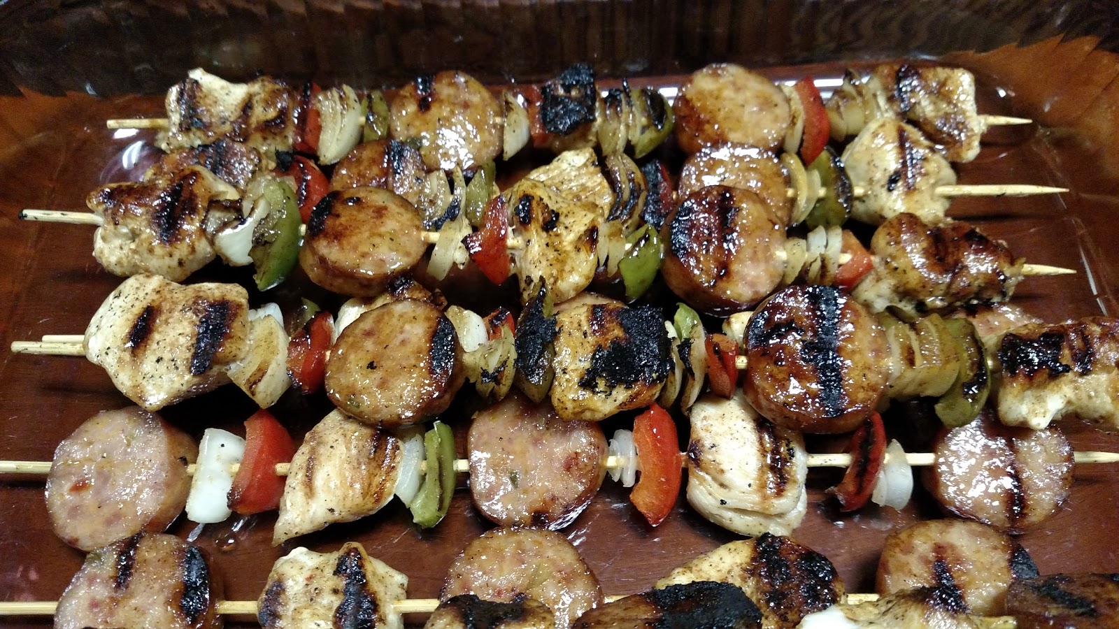 Hot Southern Mess Cajun Kabobs