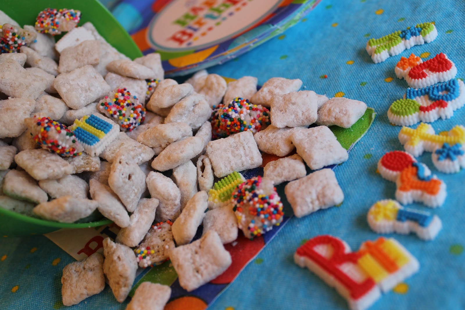 The Pastry Tip Birthday Cake Chex Mix