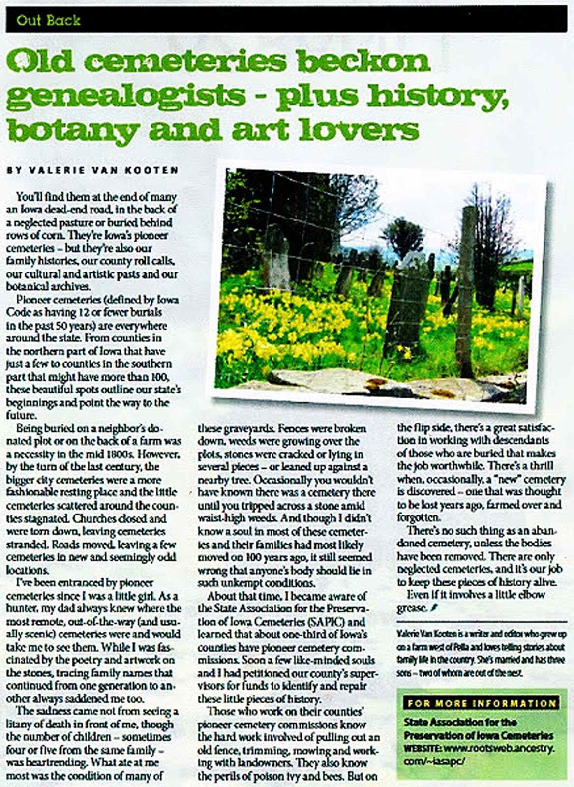 Lucas County Iowa Cemeteries Pioneer Cemeteries of Lucas County