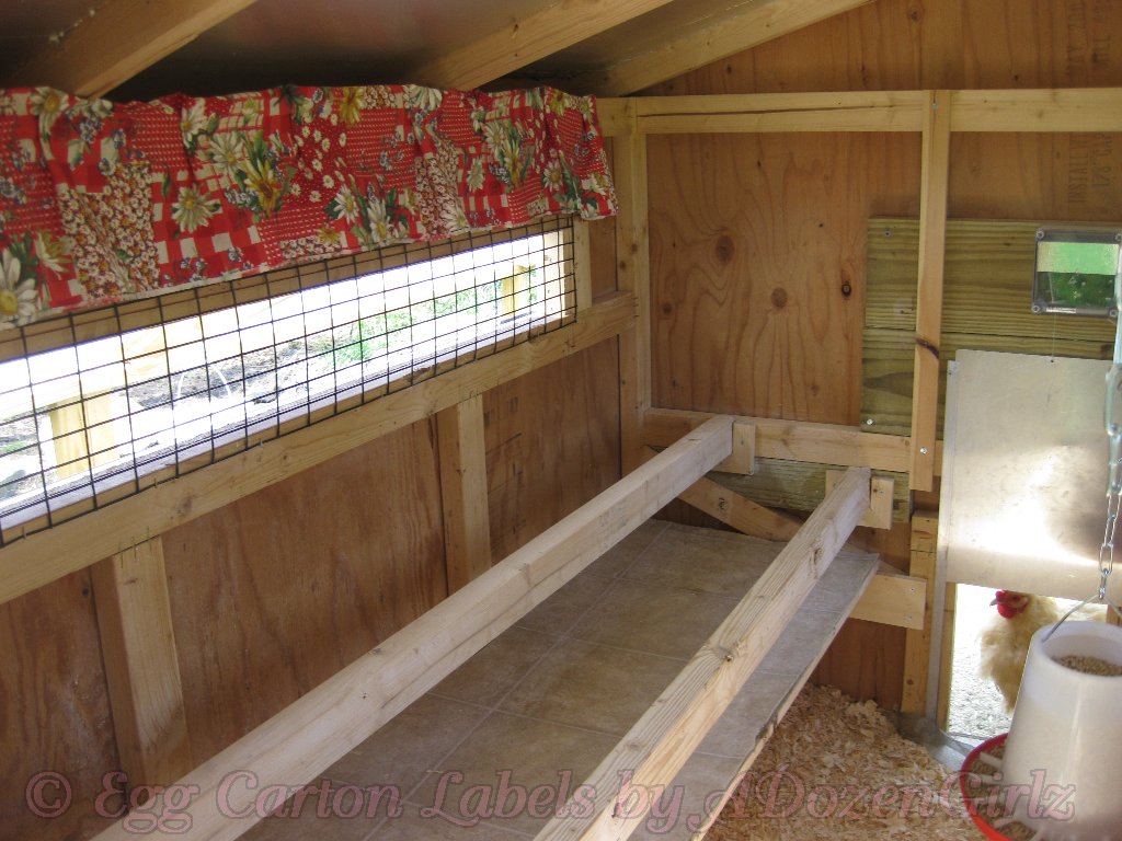 The Chicken Chick�: Chicken Nest Box Curtains- More than a Fashion ...