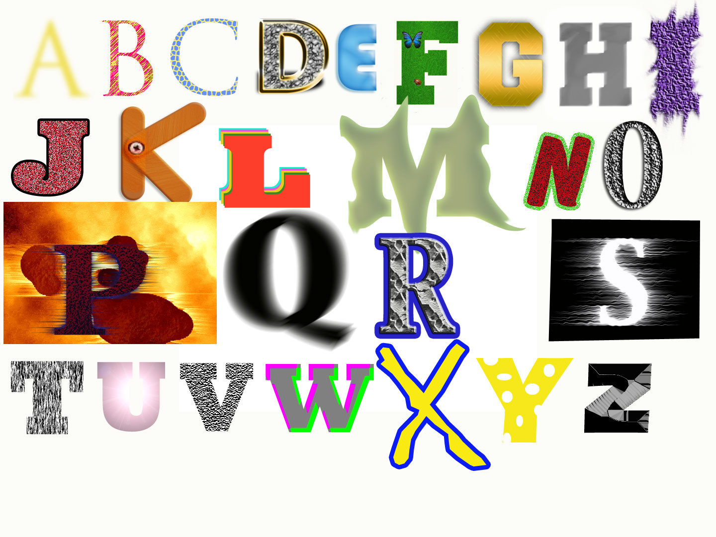 Go Giants: Alphabet Text Tutorials