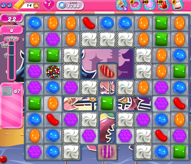 Candy Crush Saga 1788 Candy Crush Saga 1788