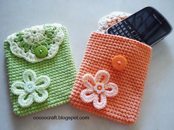 Mobile Pouch Crochet Pattern Simple And Easy