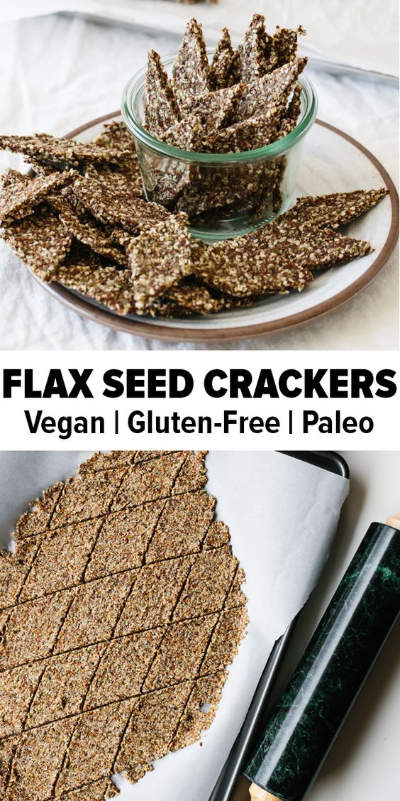 ULTIMATE SEED CRACKERS (FLAX SEED CRACKERS) Family Meal Recipes