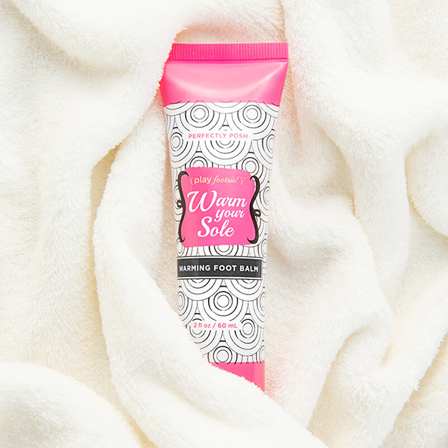 Perfectly Posh Review & Giveaway - Warm Your Sole Warming Foot Balm
