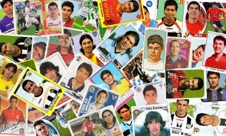 Blog con laminas de futbolistas chileno en el exterior