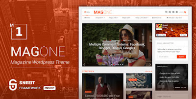 MagOne - Newspaper & Magazine WordPress Theme & Blogger Template