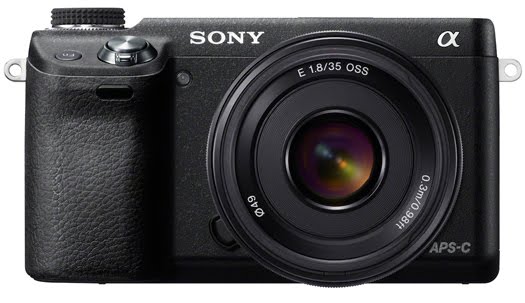 sony nex-6 front view