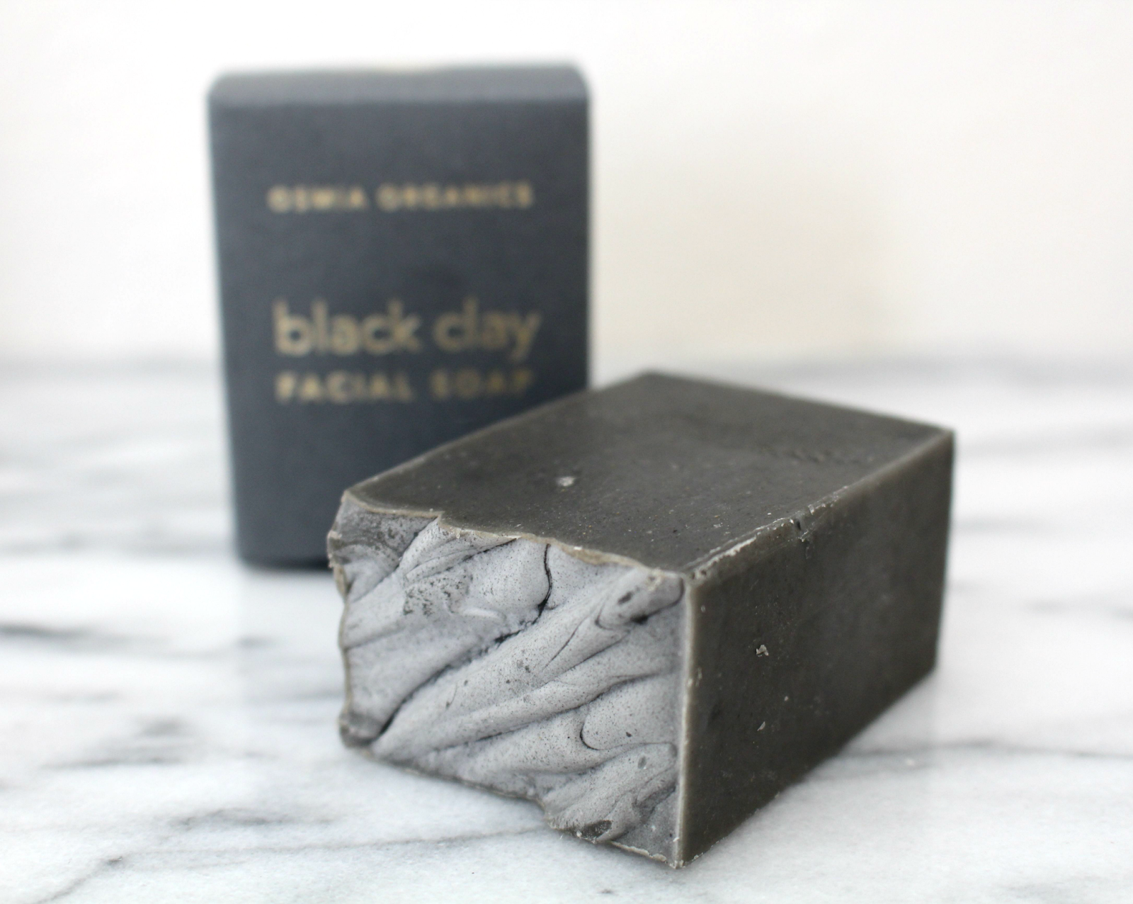 Osmia Organics Black Clay Facial Cleansing Soap for perioral dermatitis