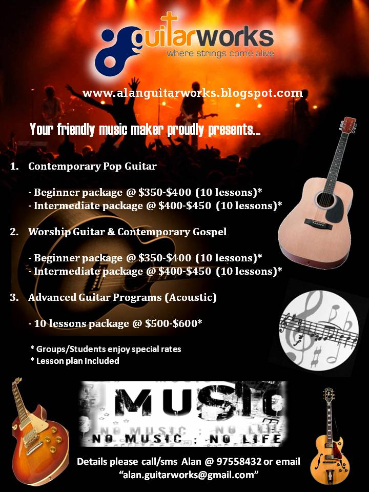 Guitarworks Guitar Lessons Singapore Reflections Guitarworks Journey