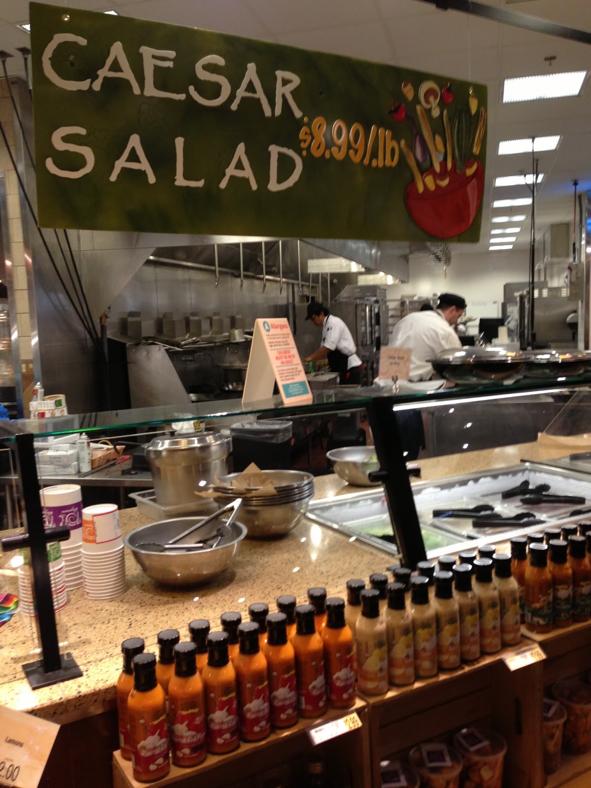 HowChow: Here Come The Salads At Wegmans: RDADoc's Pears & Provolone At