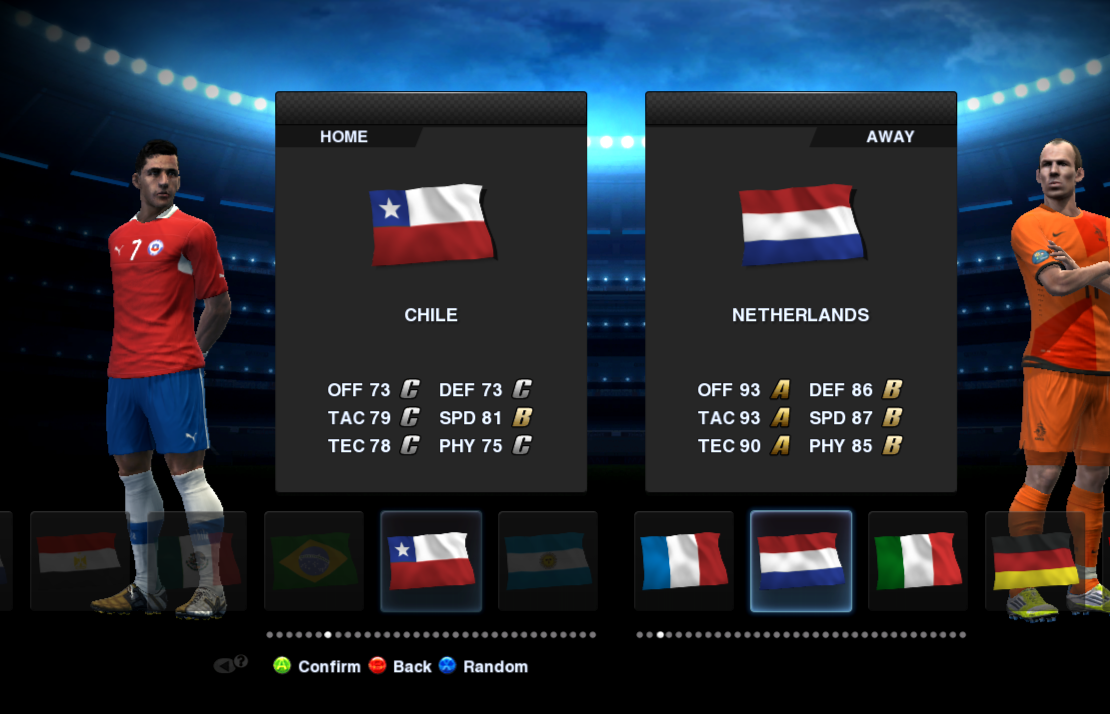 my Pes 2013 game cant go to formation settings my Pes 2013 game cant go to formation settings