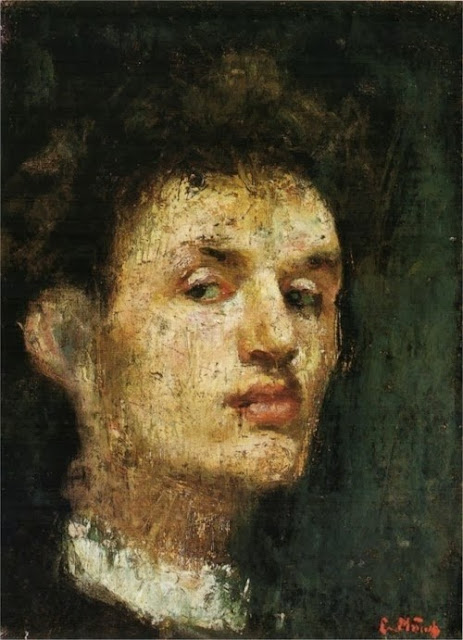 Self Portrait,+Edvard+Munch