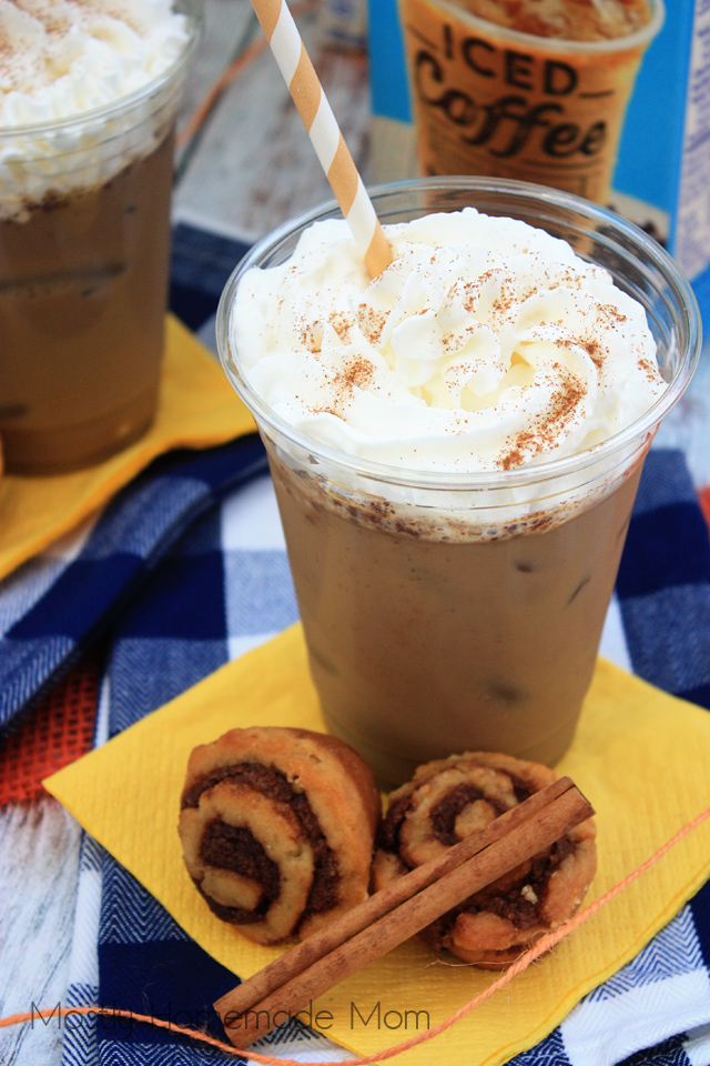 Cinnamon Roll Iced Coffee Mostly Homemade Mom