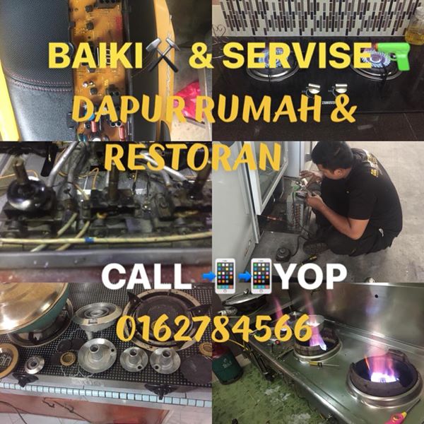 Pakar Servis Dapur Gas Dan Alatan Elektrik Servis Dapur On Site
