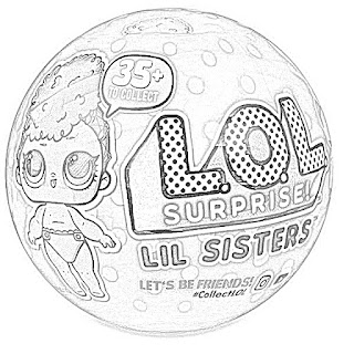 LOL Surprise! dolls coloring pages holiday.filminspector.com