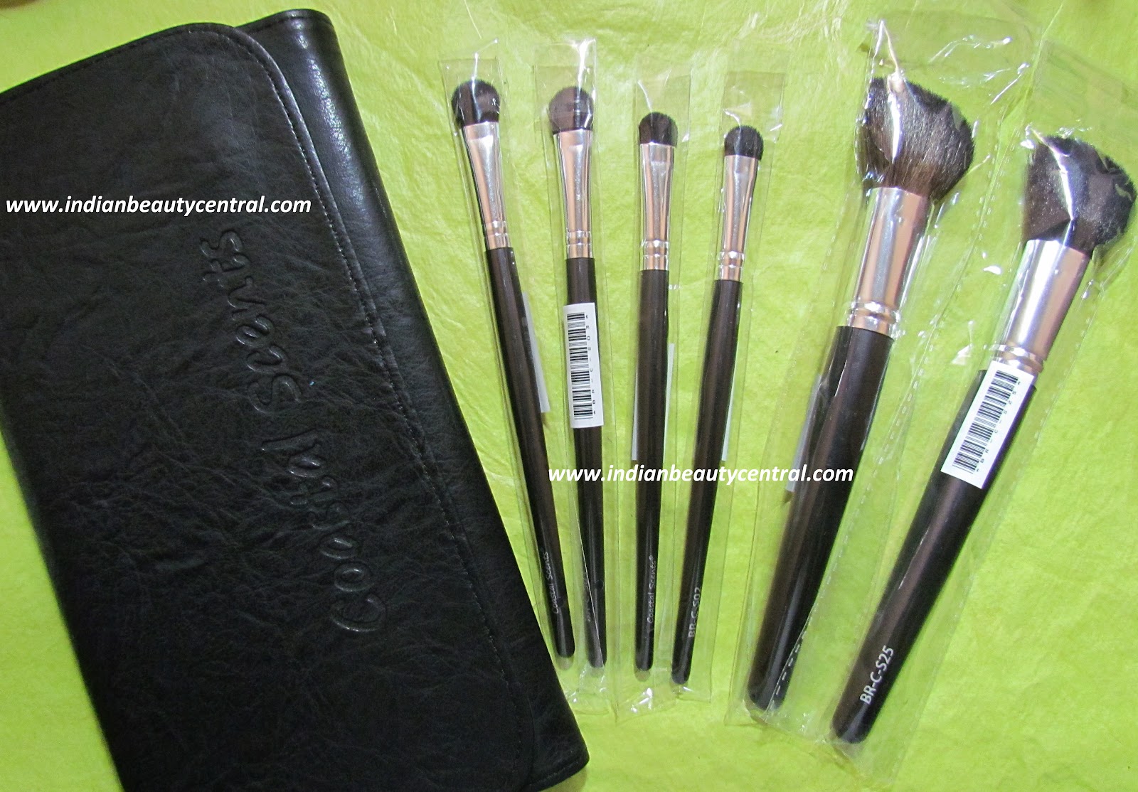 Indian Beauty Central Sneak peek at my Coastal Scents makeup brushes Haul