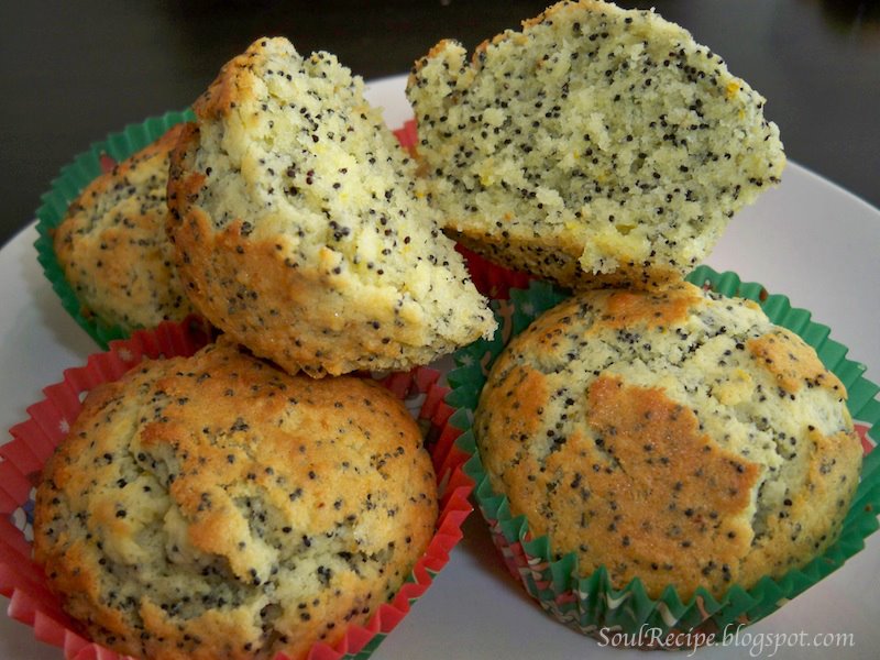 Orange Poppy Seed Cupcakes