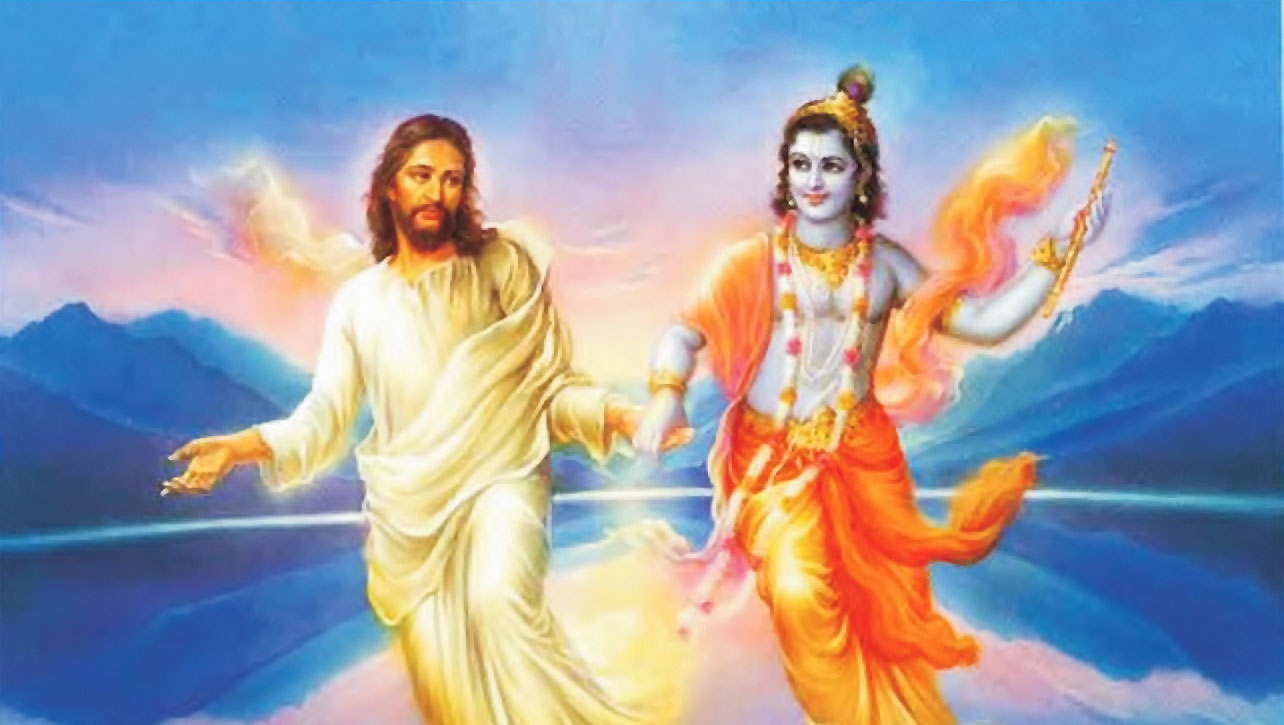 Bhakti Yoga At Home Christ and Krishna?