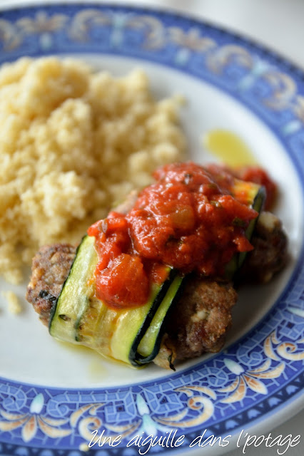 Kefta d'agneau aux courgettes de Yotam Ottolenghi the cookbook