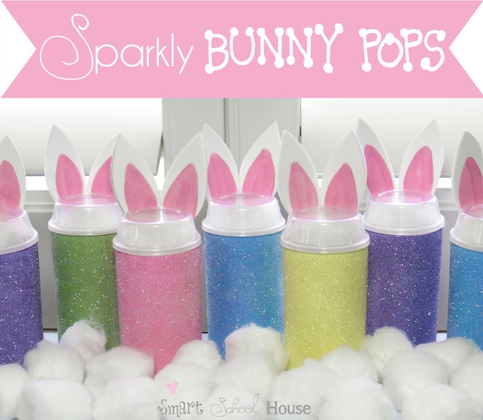 Bunny Push Pops #Easter