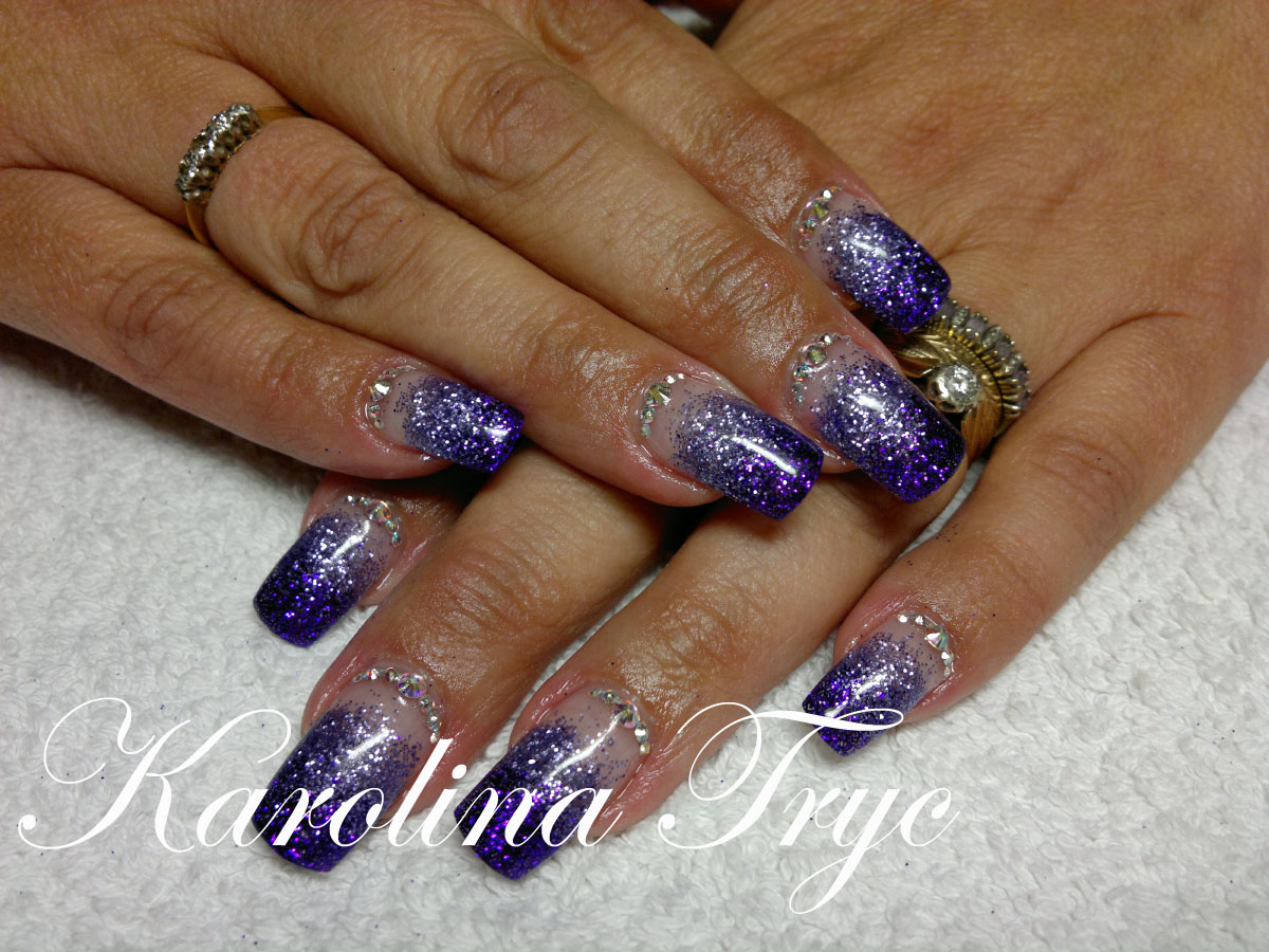 ***NAIL ART *** ACRYLIC *** UV GEL NAILS EXTENSION ***CRYSTAL NAILS