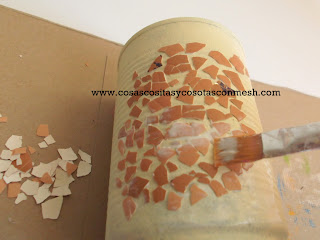 Decoración con cascaras de huevo ~ cositasconmesh
