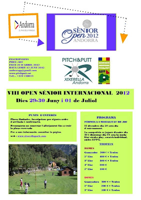 Open Sènior FIPPA Andorra 2012