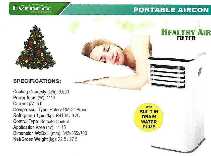 EVEREST PORTABLE AIR CONS