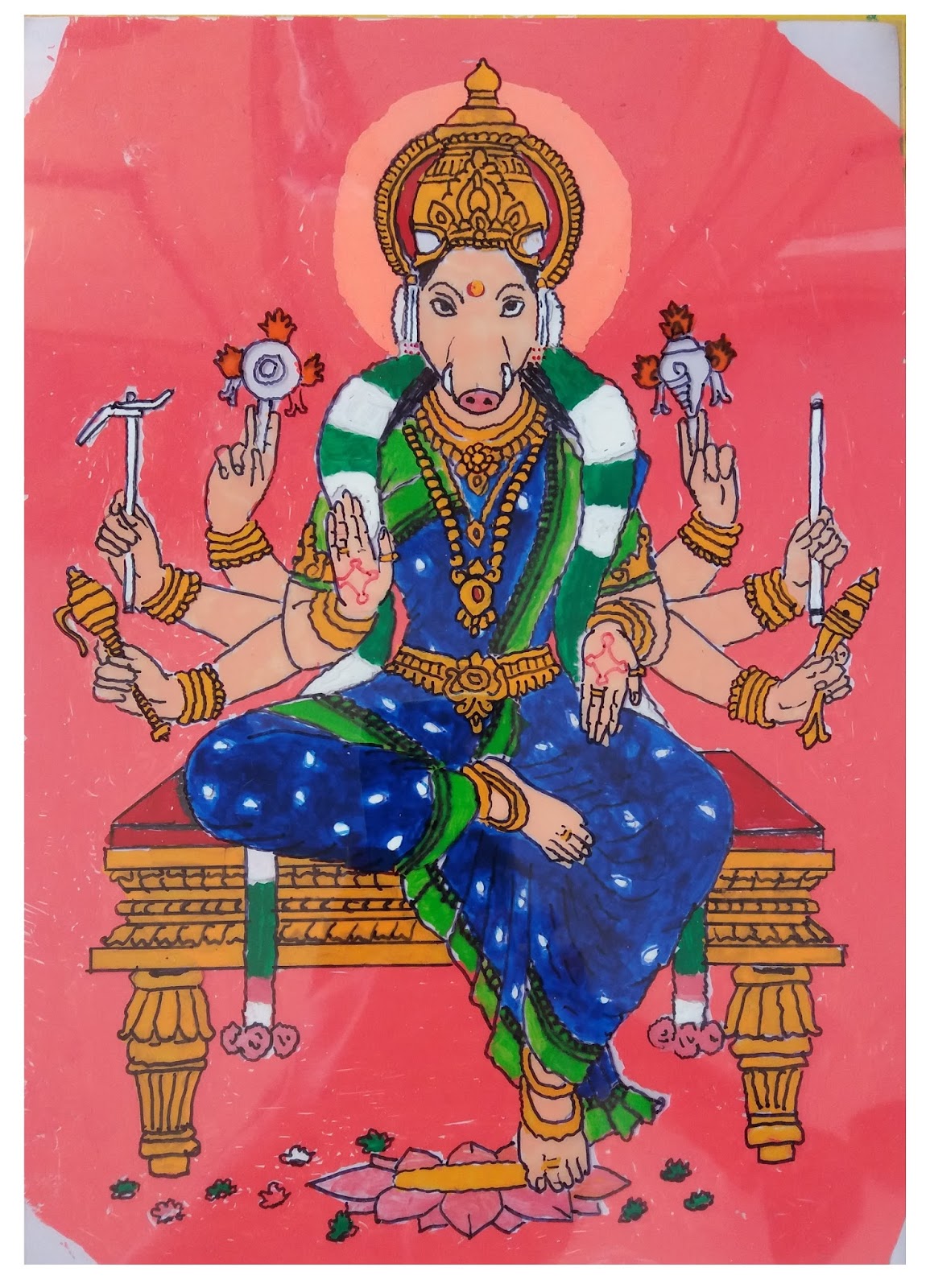 Paintings Varahi Amman