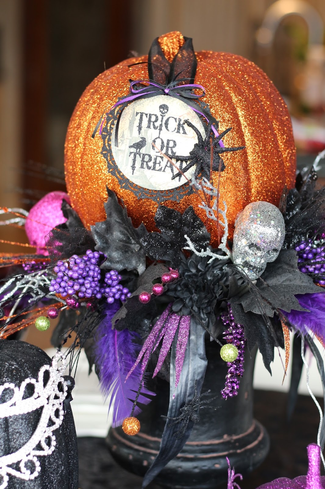 Halloween Costume Party Table - Purple Chocolat Home