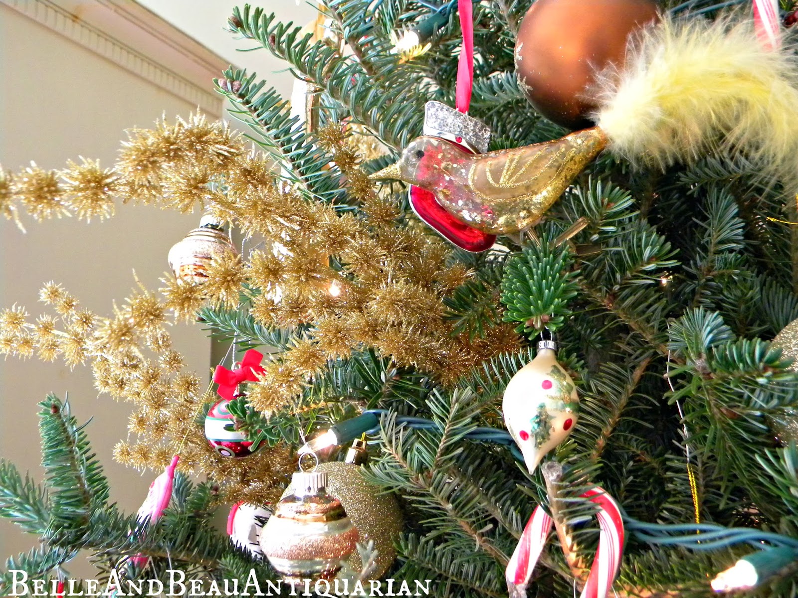 Belle & Beau Antiquarian How to FillIn the Gaps on Your Christmas Tree