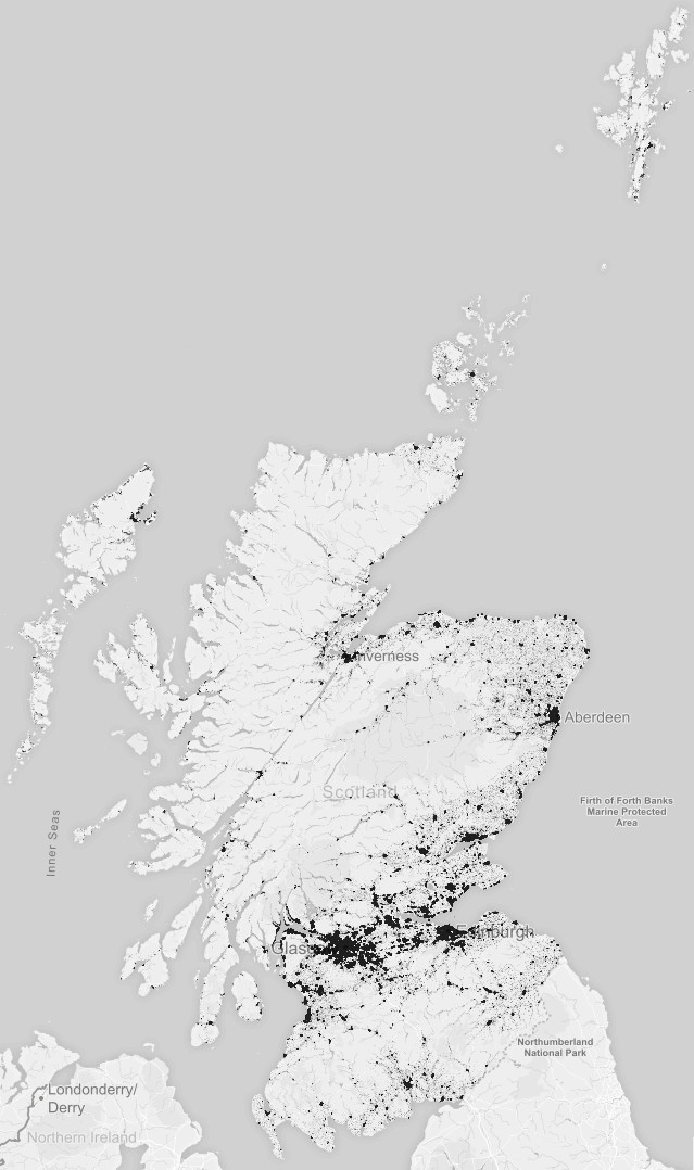 Mapping every person in Scotland