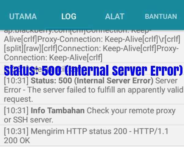 Cara Buat Payload/Config Axis Hits Status: 500 (Internal Server Error) Terbaru