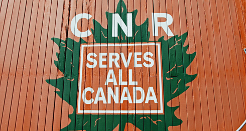 Hanna Alberta CN Rail Roundhouse