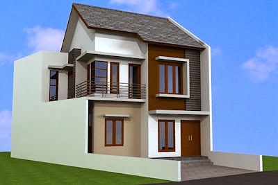 contoh rumah tingkat minimalis tipe 36 2014 - desain rumah