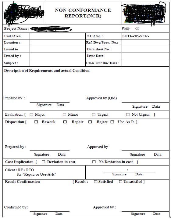 Quality Assurance & Quality Control Civil , Structure & Architecture