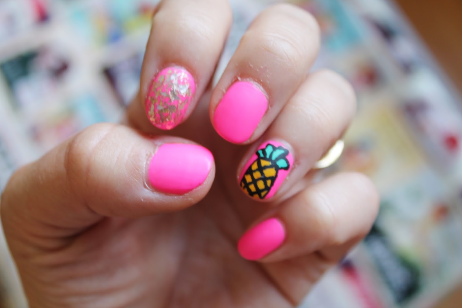 Pineapple Nail Art Stickers - wide 4
