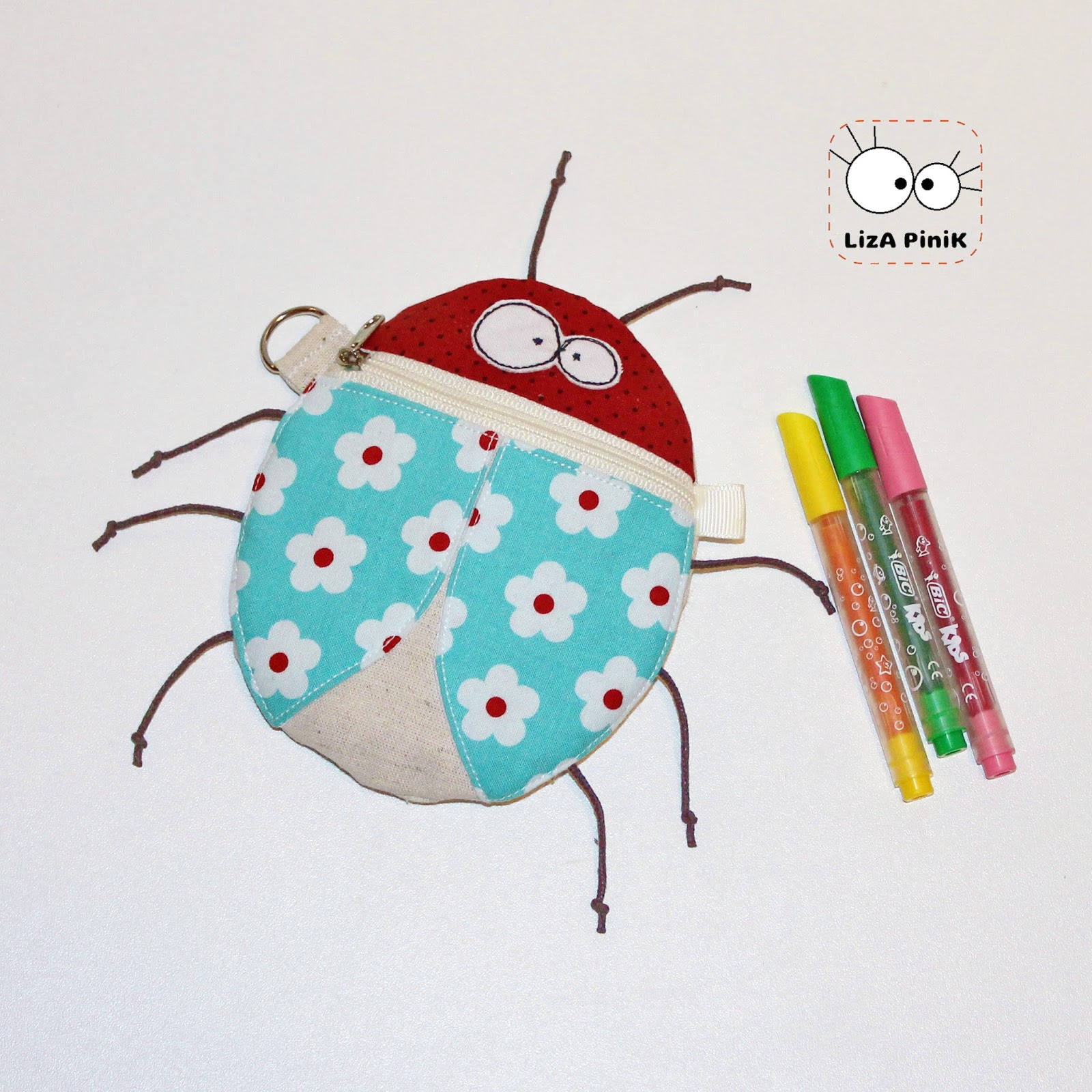 Домик Червежонка: Кошелек/пенал Жук