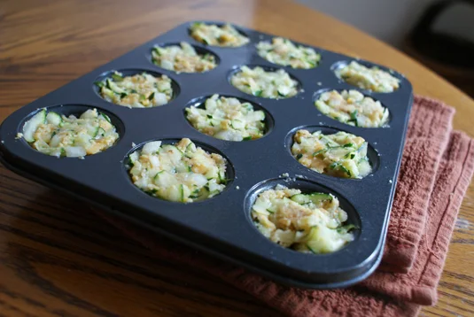 Healthy and delicious Zucchini Tots