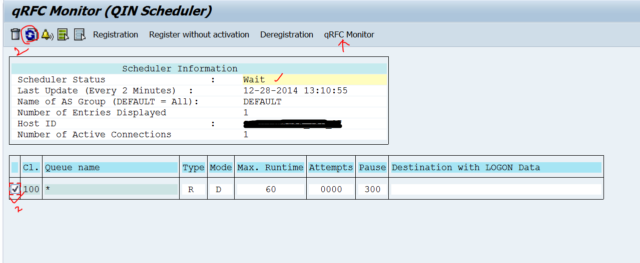TECHSAP qRFC with Outbound Queue & Inbound Queue between two