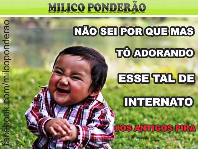 Curta a page do Milico Ponderão no Facebook