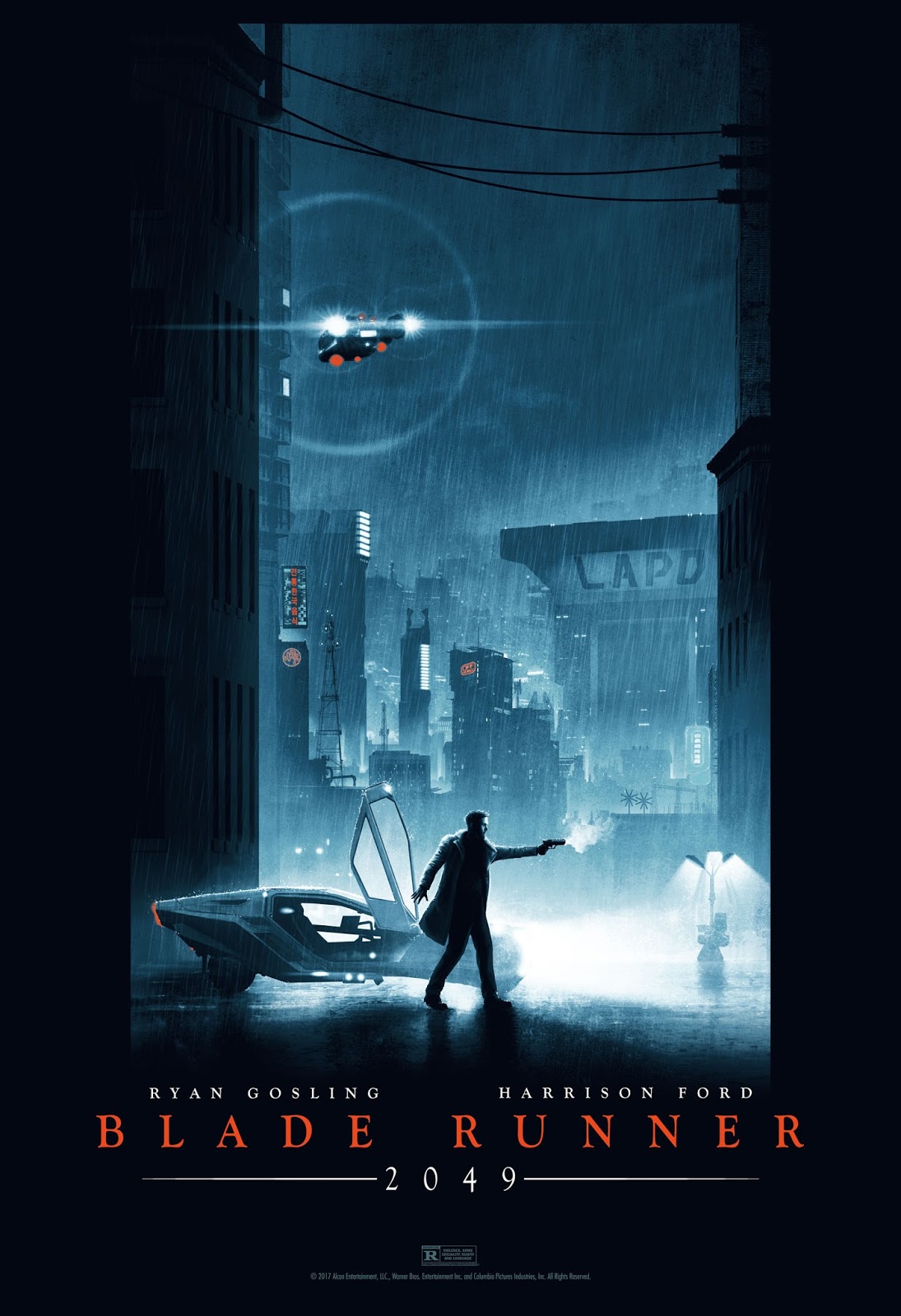 The Geeky Nerfherder CoolArt 'Blade Runner 2049' by Matt Ferguson