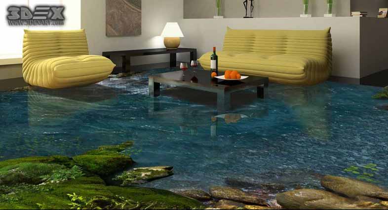 Amazing 3d Floor Tiles Best 3d Tile Images For Bathroom