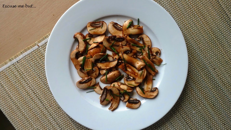 Marinierte Pilze - Perfekte Vorspeise oder Salattopping | Excuse me but...