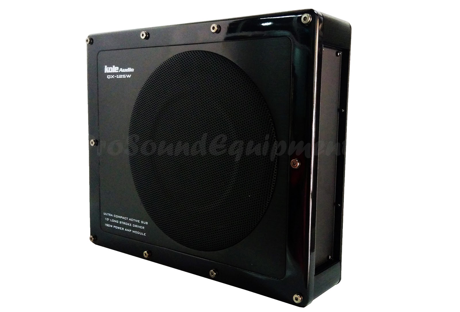 PRO SOUND EQUIPMENT TRADING KOLE AUDIO QX12SW 10INCH ACTIVE SUBWOOFER
