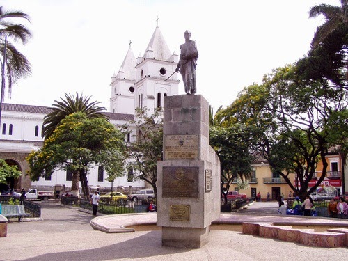 Parques turísticos de Guaranda Parque Libertador Simón Bolívar