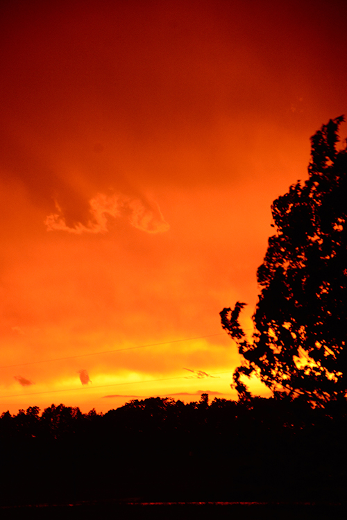 Fire sky; Sunset; Northeast Wisconsin | My Darling Days Blog Fire sky; Sunset; Northeast Wisconsin | My Darling Days Blog