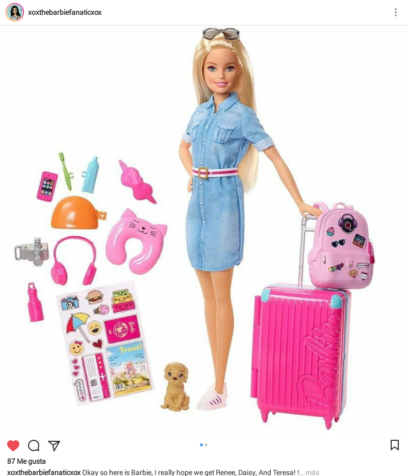 muñecas chelsea 2018